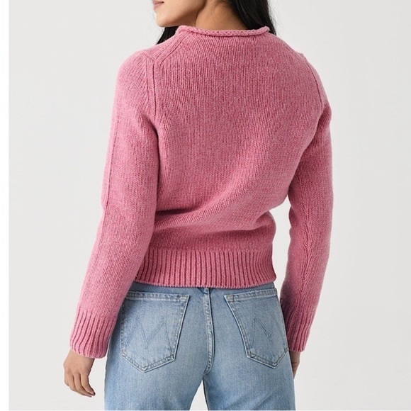 NWT Alex Mill Pink Crew Neck Sweater | Large - Picture 3 of 9